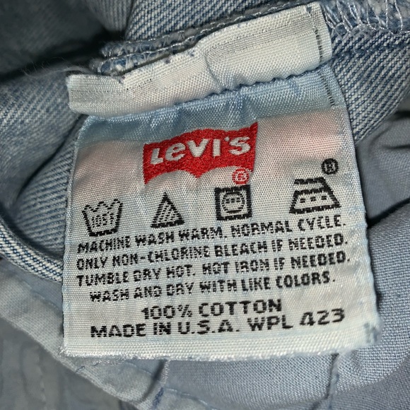 MENS VINTAGE 501 LEVIS FADED BLUE DECEMBER 1998 0134 33 X 33 SUMMER SCHOOL - Picture 16 of 16